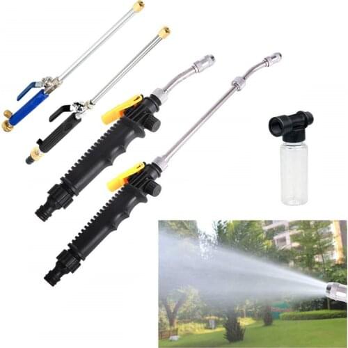 Car High Pressure Water Gun Metal Water Gun Jet Garden Washer Hose Wand Nozzle Sprayer Watering Spray Sprinkler Cleaning Tool