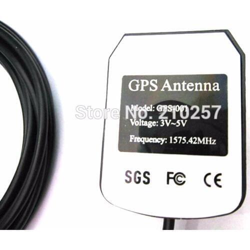 Free Shipping 1pcs Car GPS FAKRA C Connector Outer External Magnet Receiver Antenna For Audi VW Passat Mercedes