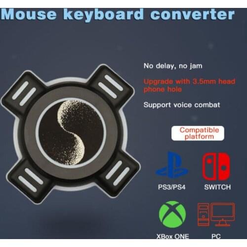 Keyboard And Mouse Conversion Box For PS4 Switch PS3 Xboxone Converter FPS Games Keyboard & Mouse Converter Adapter