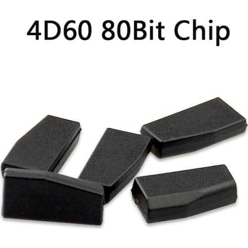 OkeyTech 10PCS/LOT 4D60 80 Bits Blank Ceremic Chip TP06 Auto Carbon Car Key Transponder Chip ID60 80Bit for ford for Nissan