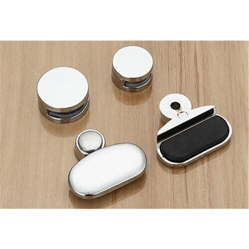 Advertising Plate Glass Clamp Fixed Clip Mirror Mirror Fixed Fitting Bathroom Mirror Glass Mirror Hinger Fixed Accessories