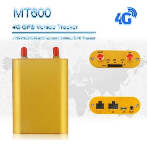 MT600 4G Network Support Vehicle Tracking Trip History on Web Built-in Motion Senser Locator With Geo-Fence Alarm and Reporting