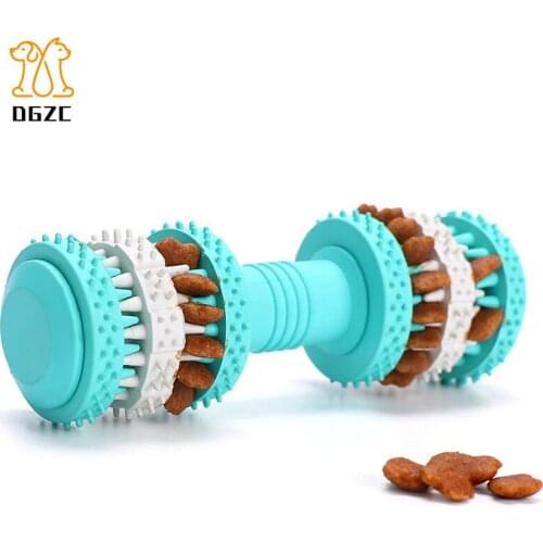 Dog Ball Treat Toys for Pet Tooth Cleaning/Chewing/Playing,IQ Treat Ball Food Dispensing Toys of Non-Toxic Soft Rubber Ball