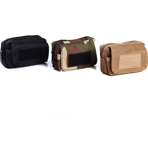 Tactical Universal Holster Military Molle Hip Waist Belt Bag Wallet Pouch Purse Phone Case With Zipper For Phone
