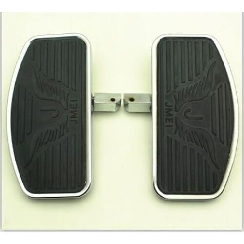 Rear Passenger Floorboard Footboard for Honda Shadow VLX 400 600 Magna VF 250 750 Yamaha Dragstar/Vstar 400 650 Kawasaki VN1500