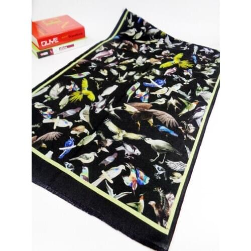 2020 Print Scarf for Women Warmer Winter Cashmere Pashmina Scarf Shawls Female Thick Blanket Wraps Foulard