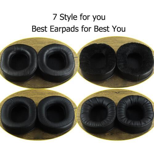 1 Pairs Upgraded Replacement Soft Comfortable Ear Pads for Audio Technica ATH ATH-M20 M30 M40 M50 M50X M70X MSR7 Headset Models