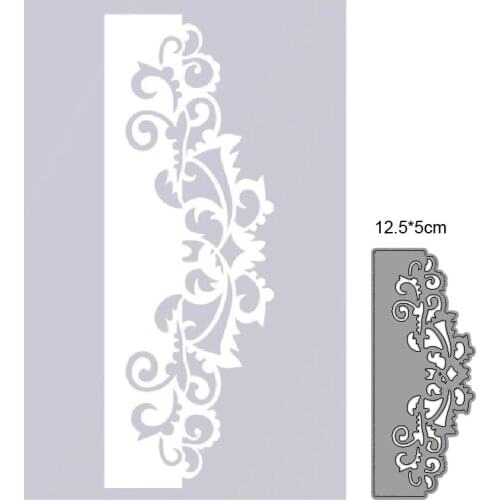 2021 Cutting dies metal cutting dies cut die mold lace strip border Scrapbook paper craft knife mould blade punch stencils dies