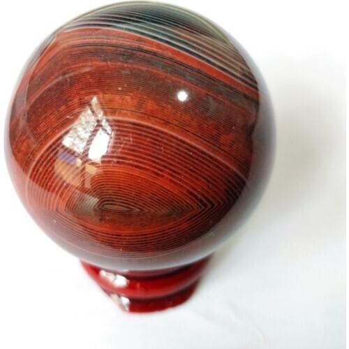 3-5CM High Quality Natural Texture Agate Buddhism Gemstone Sphere Sardonyx Balls For Healing Decoration