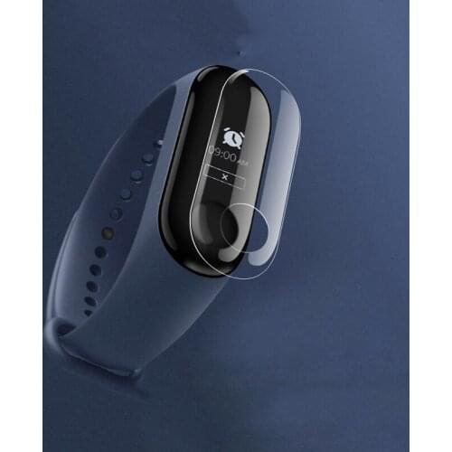 5PCS Protective Soft Screen Protector for Xiaomi Mi Band 3 / Band 4 / Band 5 TPU Cover Protector Film Protective Watch Dustproof