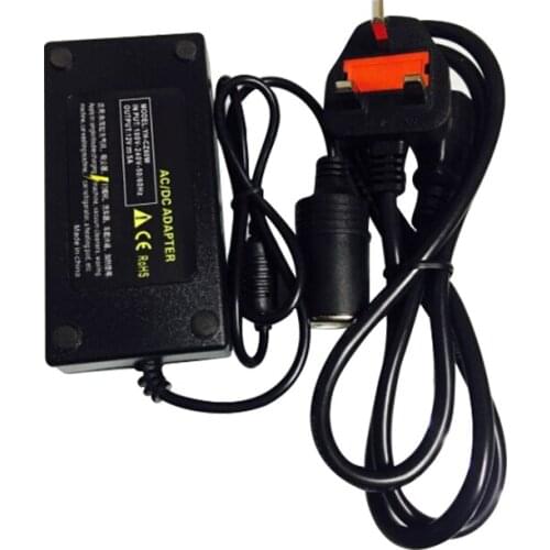 Car Home Power Converter 220V Input 12V Output Car Cigarette Lighter Socket Car Vacuum Cleaner Refrigerator Adapter