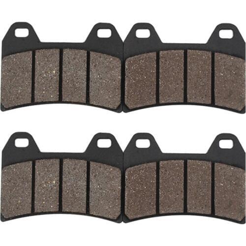 Cyleto Motorcycle Front Brake Pads for DUCATI Hypermotard 1100 2007-2009 Monster 1100 1100S 1100EVO 2009-2014