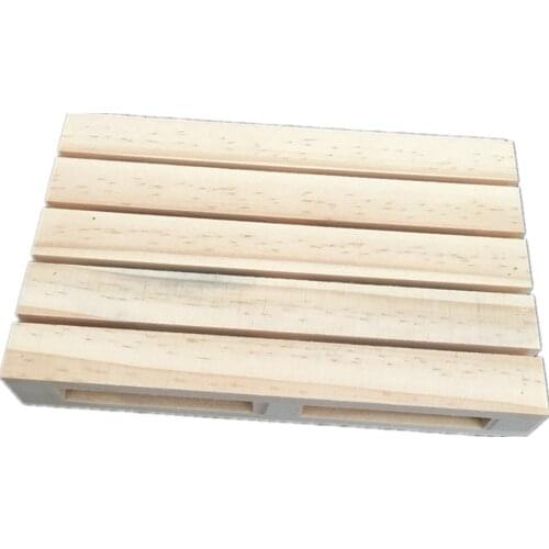 1PCS Mini Wooden Pallet Beverage Coasters for Hot and Cold Drinks Wood Pallet Coasters Flower Pot Cushion