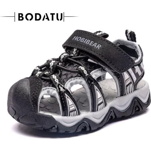Breathable Kids Sandals Boys Designer Girls Sandals 2021 Summer Protection Toe Boys and Girls Beach Sandles Kids Cuasal Shoes