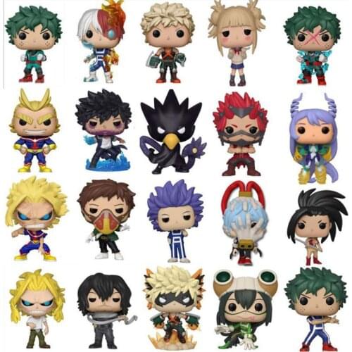 My Hero Academia Action Figure DEKU Aizawa Shota Asui Tsuyu Todoroki Shoto Midoriya Izuku Bakugou Katsuki All Might PVC Toys