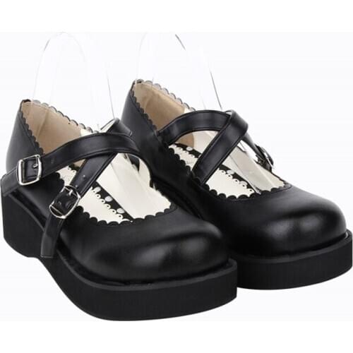 Harajuku retro sponge cake Thick Lolita shoes Low help lace college style student shoes Japanese JK Uniform Lolita Shoes