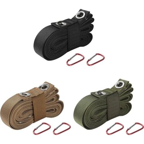 Multifunctional Camping Hanging Rope Tent Canopy Hang Lanyard Clothesline Hang Lamp Outdoor Camping Hiking Rope w/ Buckle