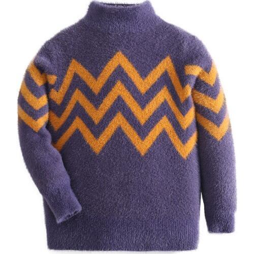 Boy autumn and winter fashion warm sweater Boy high quality comfortable sweater Boy high neck sweater Boy cold sweater