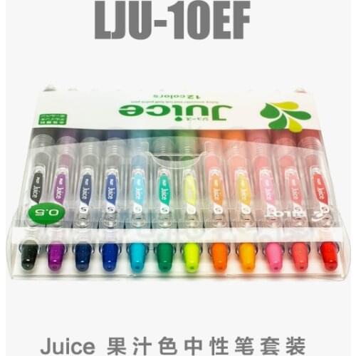 5PCS Japan PILOT Juice Color Gel Pen Series 6 Color / 12 Color Set 0.38/0.5