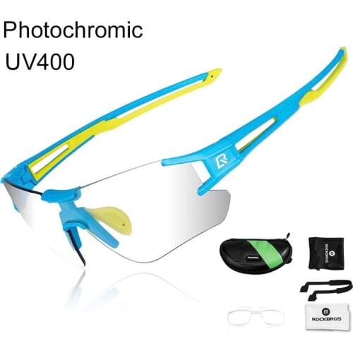 ROCKBROS Photochromic Cycling Sunglasses Men Women Bicycle Glasses oculos ciclismo gafas ciclismo hombre 2021 MTB Bike Glasses