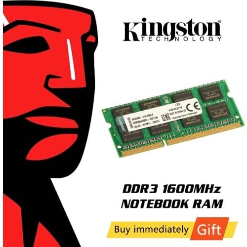 Kingston RAMS Laptop memory DDR3 1600MHZ 1.35V 4GB 8GB Intel Gaming Memory Notebook memory RAM Memory Sticks