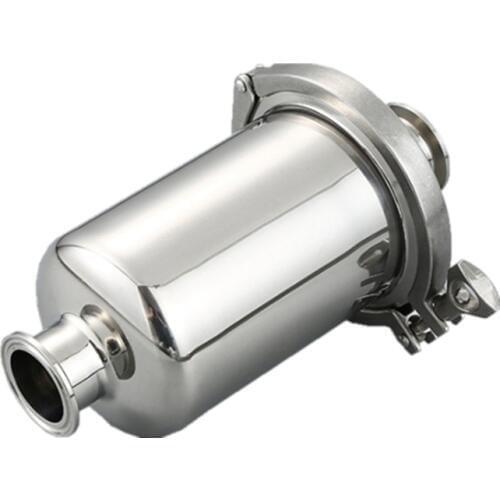 Short Sanitary Inline Strainer Fit 19/25/32/38 Pipe Tri Clamp SS304 Stainless Steel Wine Wort Filter Ferrule OD 50.5 Body 102mm