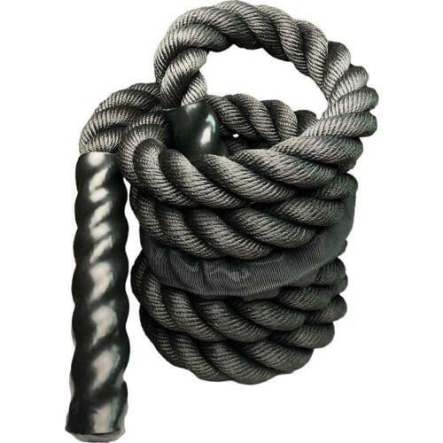 Fitness Heavy Jump Rope Crossfit Weighted Battle Skipping Ropes Power MMA Training Improve Strength Muscle 25mm