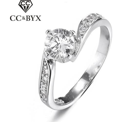 Top quality womens rings vintage engagement wedding rings for women fashion jewelry wholesale Accessories CC027