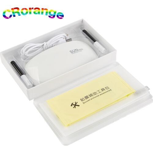 Liquid UV Full Glue tempered glass for Samsung S9 Plus Note 9 screen protector for Huawei P30 Pro Mate 20 Pro Full Cover film