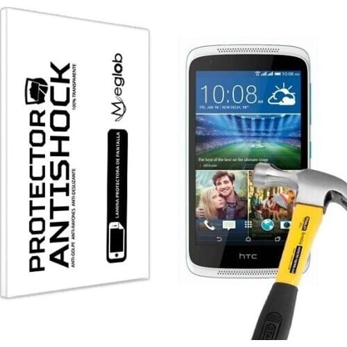 Screen protector Anti-Shock Anti-scratch Anti-Shatter compatible with HTC Desire 526G