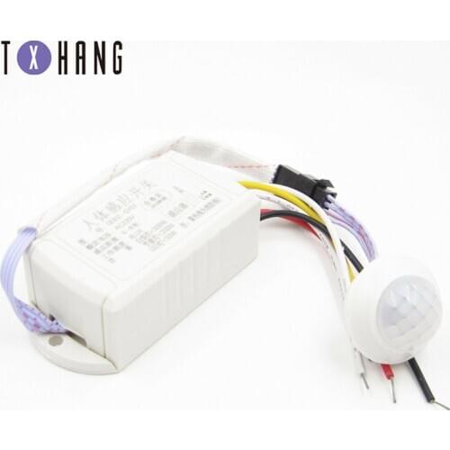 110V 220V IR Infrared Body Motion Sensor Automatic Auto Light Lamp Control Switch diy electronics