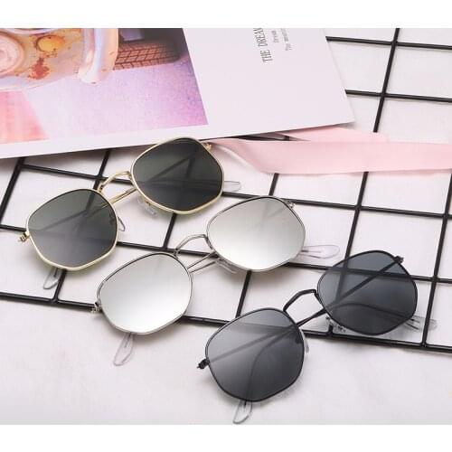 2020 Retro Round goggles Sunglasses Women Brand Designer Sun Glasses for Women Alloy Mirror Sunglasses Ray Female Oculos De Sol