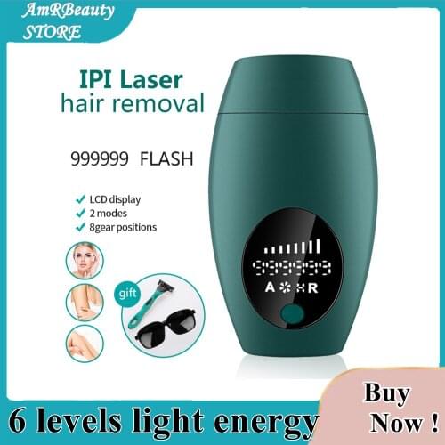 2021Summer Female 600000 Flash Professional Permanent IPL Laser Depilator LCD Home Women Devices Painless Hair Remover Machine