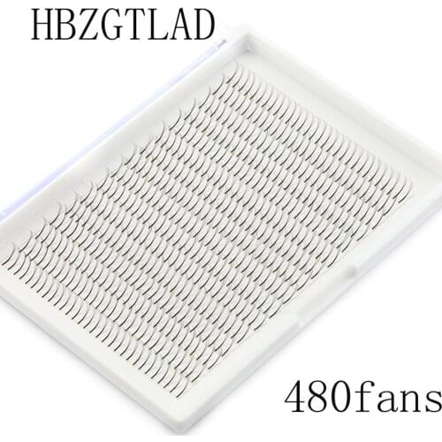 New Large capacity 20D Fans Grafting Volume Fake Mink Eyelashes 3D False Clusters 8-14mm 3D Mink