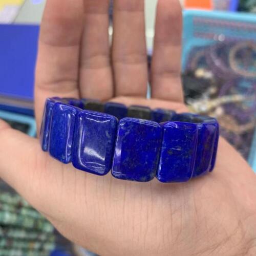 Natural Lapis lazuli stone beads bracelet natural gemstone jewelry bangle for woman for man for gift wholesale