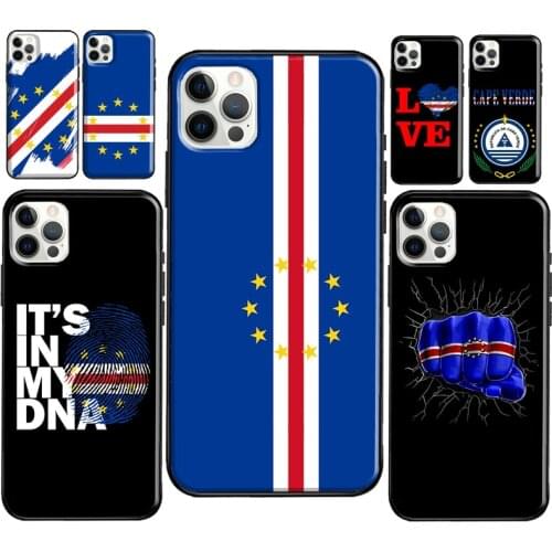 Cape Verde Flag Coat of Arms Phone Case For iPhone 12 Pro Max 12 Mini SE 2020 8 7 Plus 11 Pro Max X XS Max XR Cover