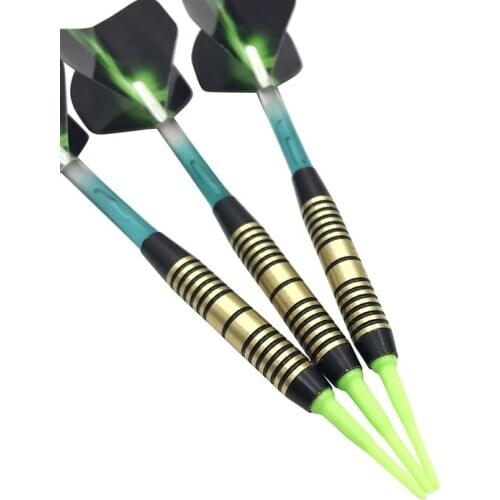 Soft Tip Darts 3Pcs/set High-quality Electronic Dart Standard Sports Goods Games Copper Dart Barrel Shafts Aurora Flights