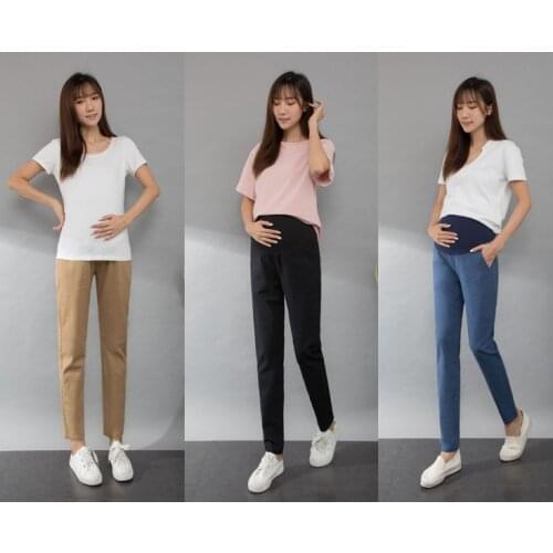 Emotion Moms High Quality Skinny maternity clothes Maternity trousers Pregnancy Pants For Pregnant Women Plus Size trousers