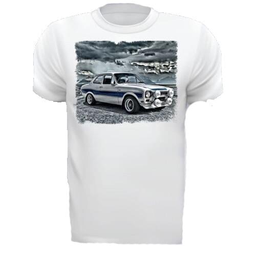 T-Shirt Fashion Men Hot Sale Men T Shirt Fashion Vintage Retro Car Escort Mk1 Design T Shirt Men Cotton Tees Streetwear