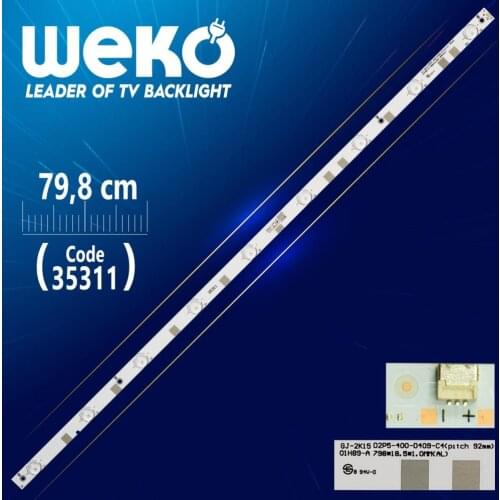 GJ-2K15 D2P5-400-D409-C4 (PITCH 92 MM) - 11800757-A0 - 79.8 CM 9 LED- (WK-457)