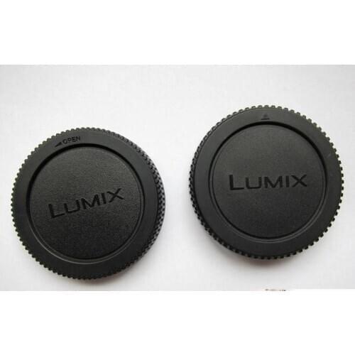 LIXMIX m43 Rear Lens Cap/Cover+Camera Body Cap For Olympus Panasonic M4/3 E-P2 E-PL7 G5 G7 GF1 GF5 GX7 GX8 GM1 GH4 em1 em5 em10