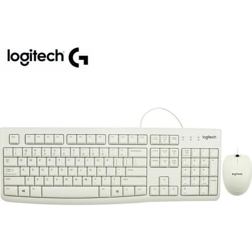 Logitech combos desktop MK120 Wired simplicity mouse keyboard for pc gaming mouse gamer