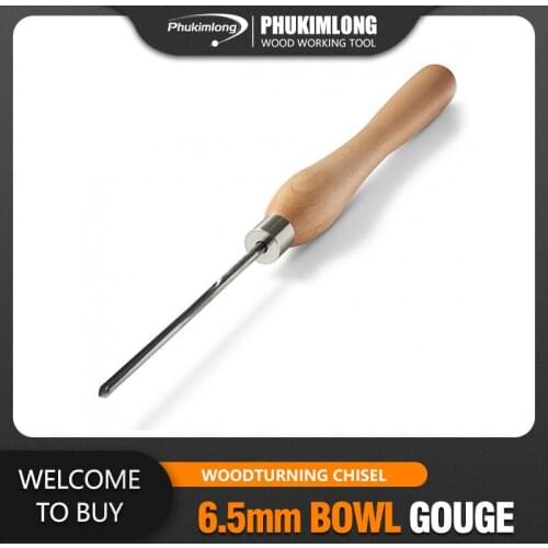 M2 HSS 6.5mm Bowl Gouge Wood Working Tools Wood Turning Chisel