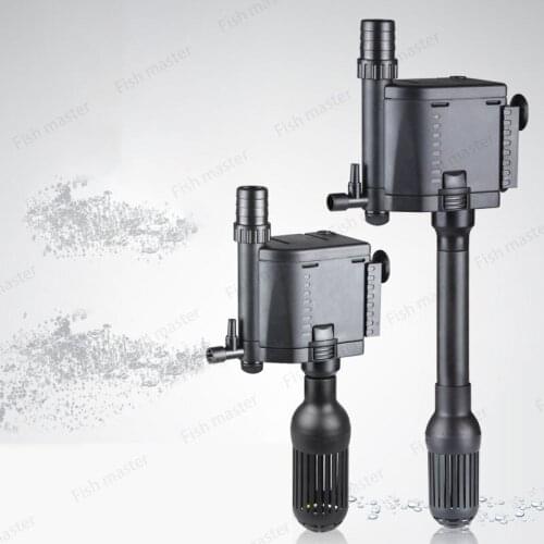 Meigar 3 In 1 Internal Aquarium Filter Pump Head Fish Tank Water Circulation Submersible pump Oxygen Purifier Filter water pump