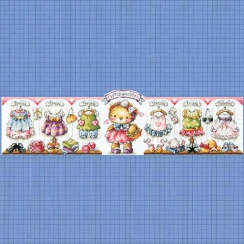 14/16/18/22/25ct G21 Cross Stitch Kits Craft Packages 100% Cotton Fabric Floss Counted Needlework Embroidery Cross-Stitching