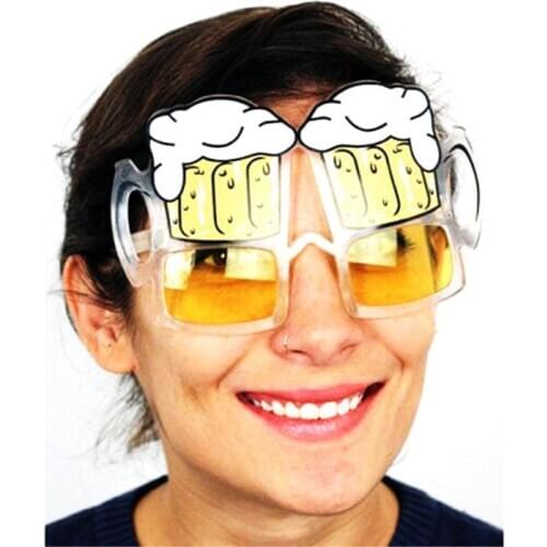 Driving Glasses Hawaii Novelty Beer Sunglasses Glasses Fancy Dress Party Decor Night Stag Party Favors Carnival Party Decoration