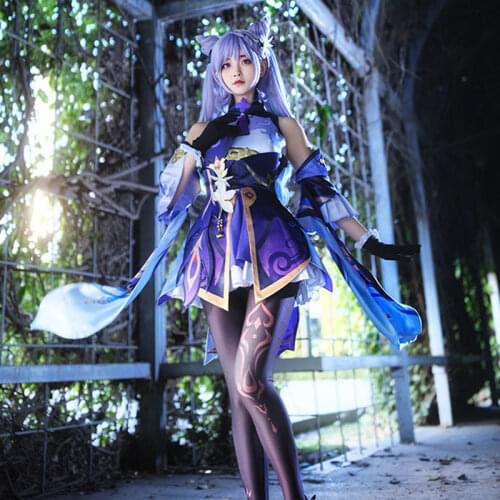 The original God cos clothing glass moon seven stars carved sunny game set C clothing cute wind cosplay clothing female full set