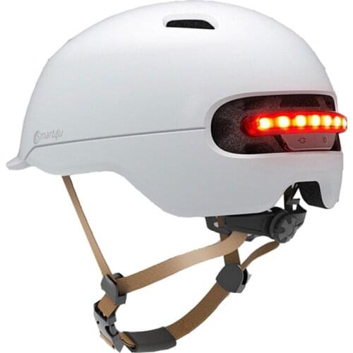 Original Smart4u Helmet For Xiaomi Electric Scooter Bicycle Smart Cycling Back Light Mountain Men Women Road Bike Helmet