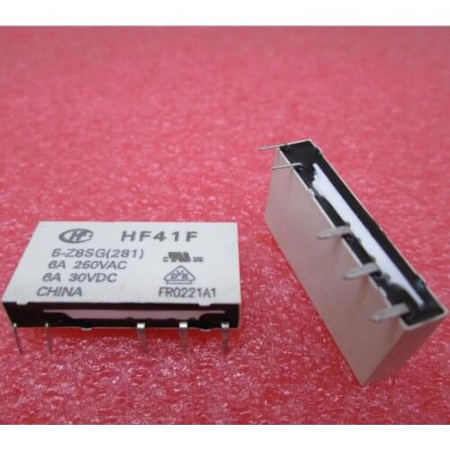 Relay HF41F 5-Z8SG HF41F-5-Z8SG HF41F-5Z8SG 5Z8SG HF41F5Z8SG DIP5 20pcs/lot