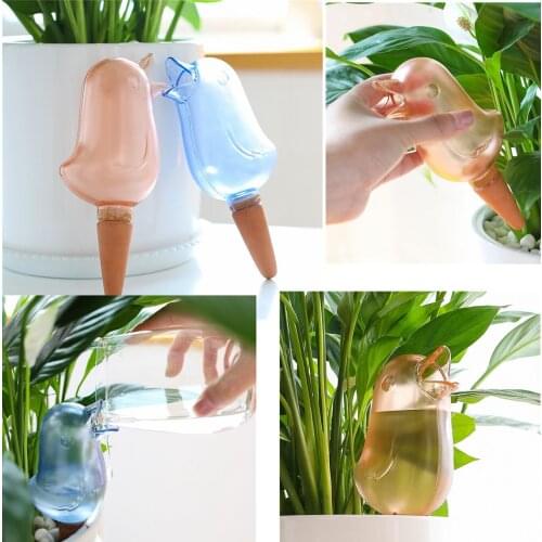Garden Automatic Spray System Tool Cute Birds Indoor Drip Irrigation Irrigation Kit Potted Plant Waterers Spike For Plant